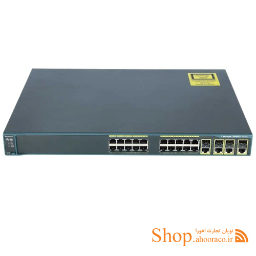 سوئیچ شبکه سیسکو 24 پورت WS-C2960G-24TC-L (ریفر)