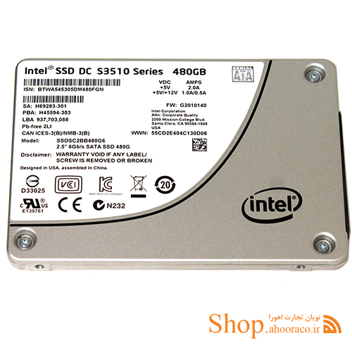 هارد سرور Intel SSD S3510 480GB
