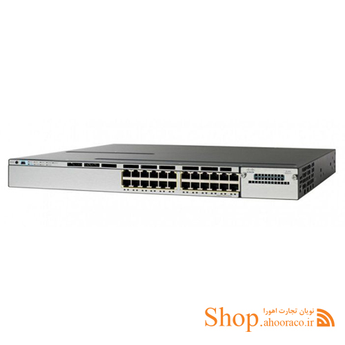 سوییچ سیسکو مدل WS-C3850-24P-S